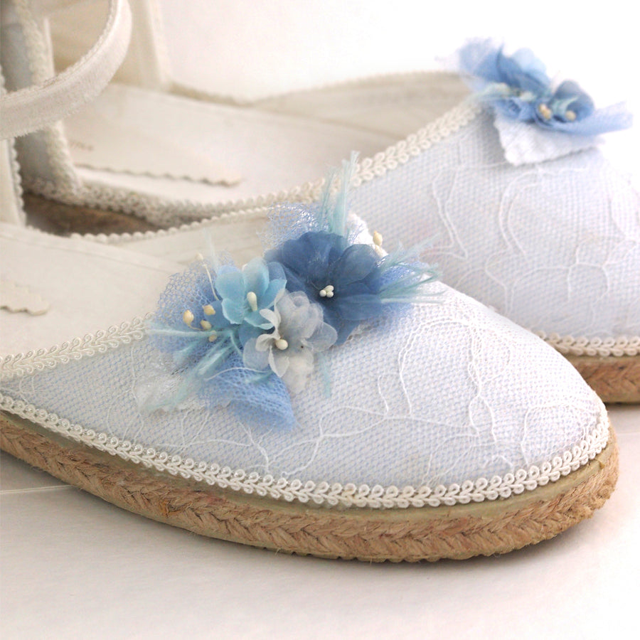 Alpargatas de arras |Astrid azul