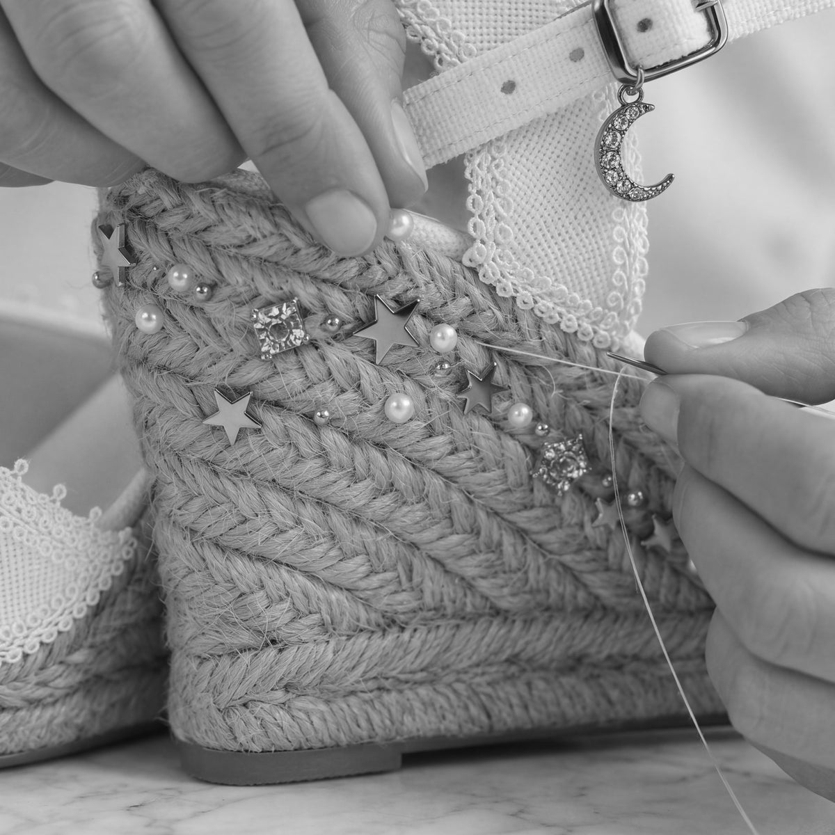 Alpargatas de novia | Selene