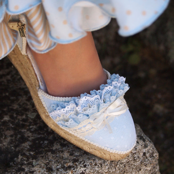 Cuñas esparto | Alba azul