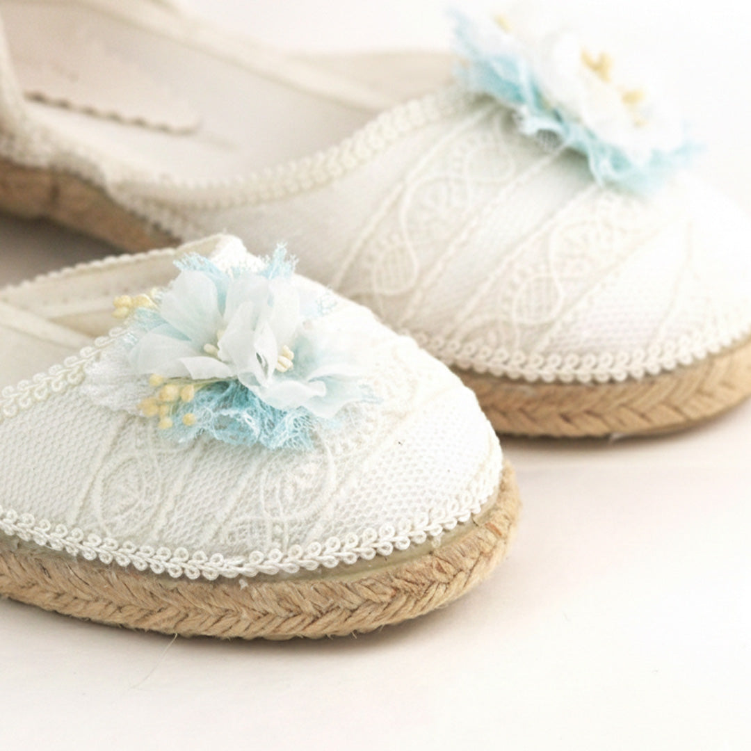Alpargatas de ceremonia| Giselle azul