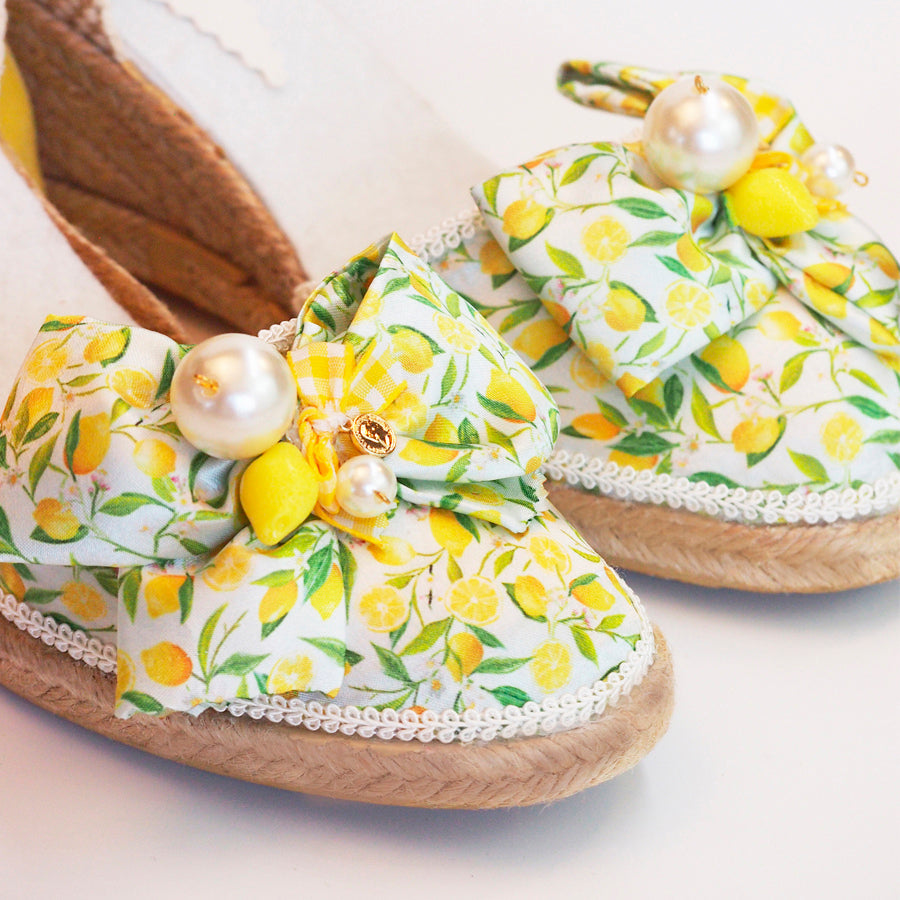 Alpargatas de cintas| Fiorella