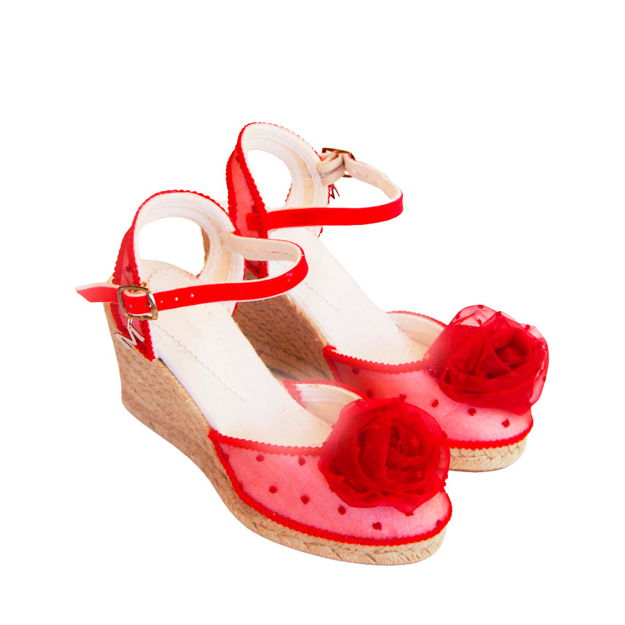 Alpargatas mujer| Rita rojo