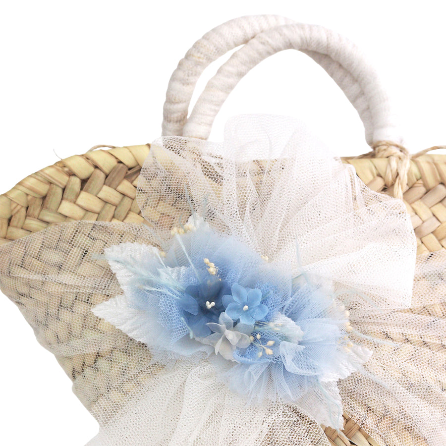 Bolso comunion Astrid azul