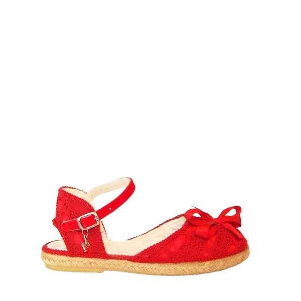 Esparteñas niña | Macarena rojo