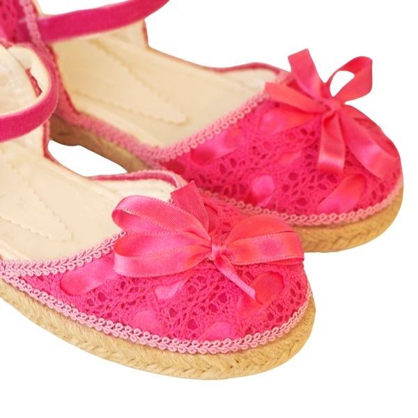 Esparteñas niña | Macarena fucsia