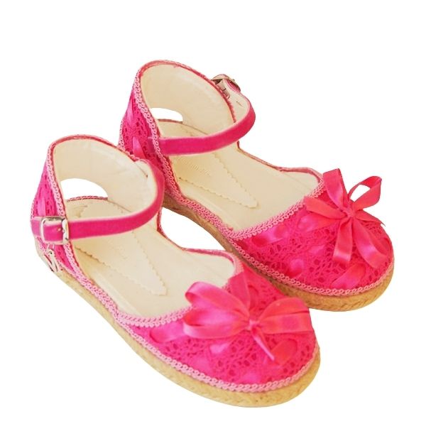 Esparteñas niña | Macarena fucsia