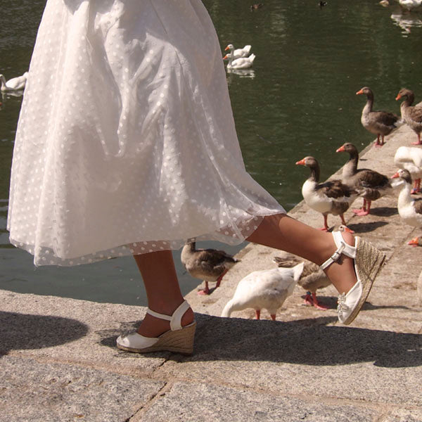 Alpargatas de novia | Aurora