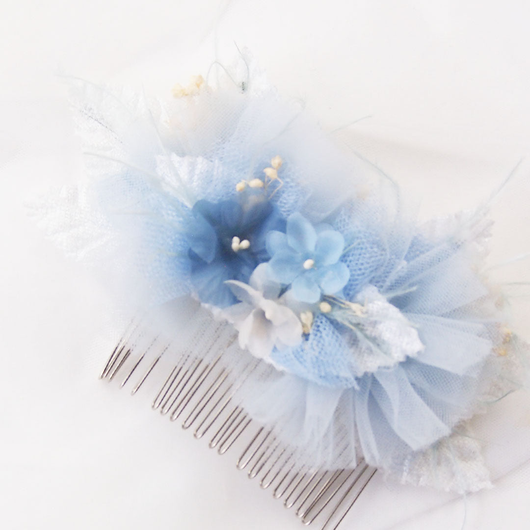 Tocado de comunion |Astrid azul