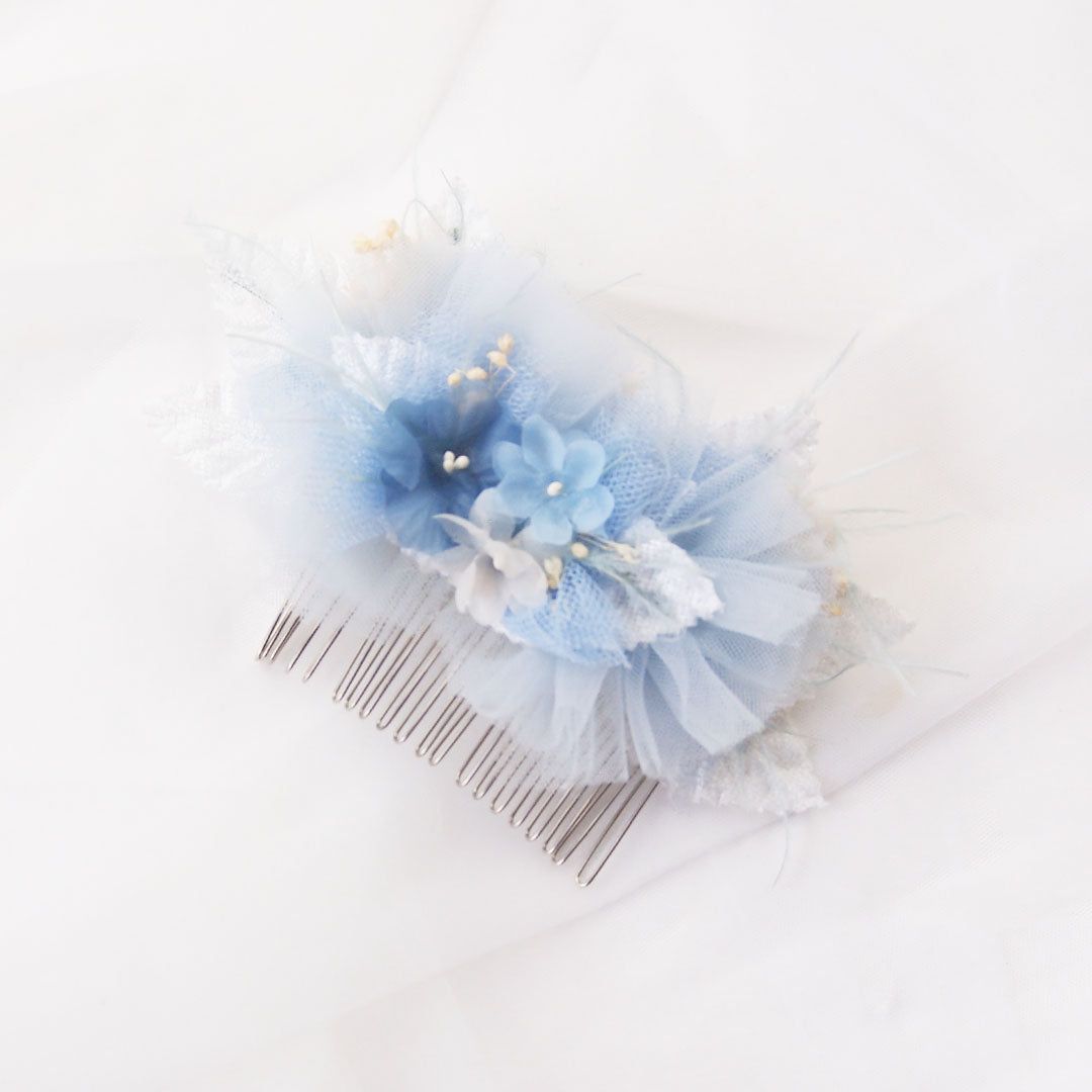 Tocado de comunion |Astrid azul