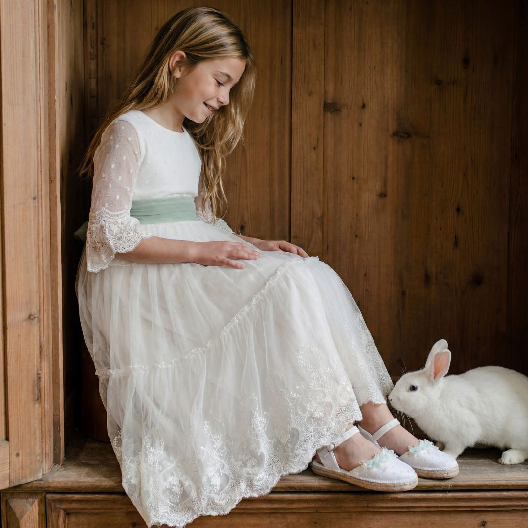 Alpargatas de arras | Valentina verde