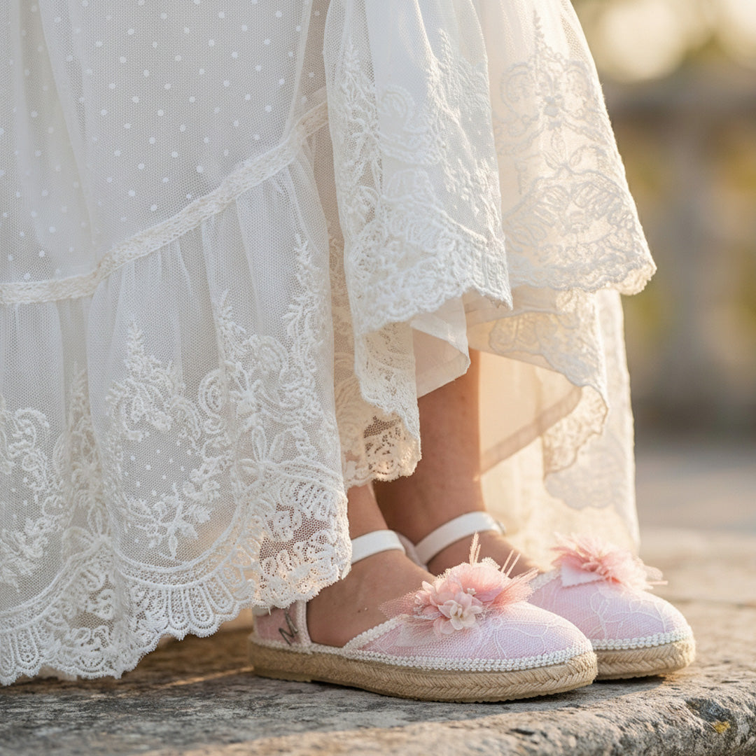 Alpargatas de arras|Astrid rosa