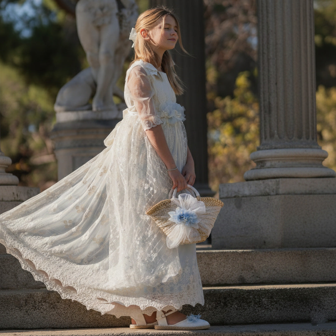 Alpargatas de arras |Astrid azul