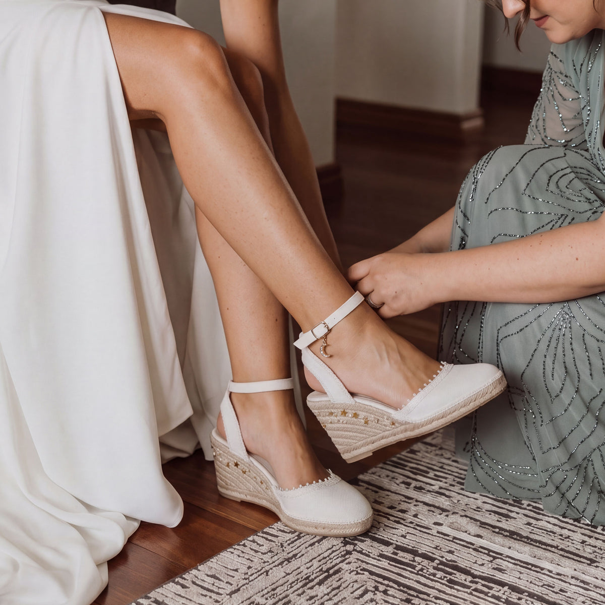 Alpargatas de novia | Selene