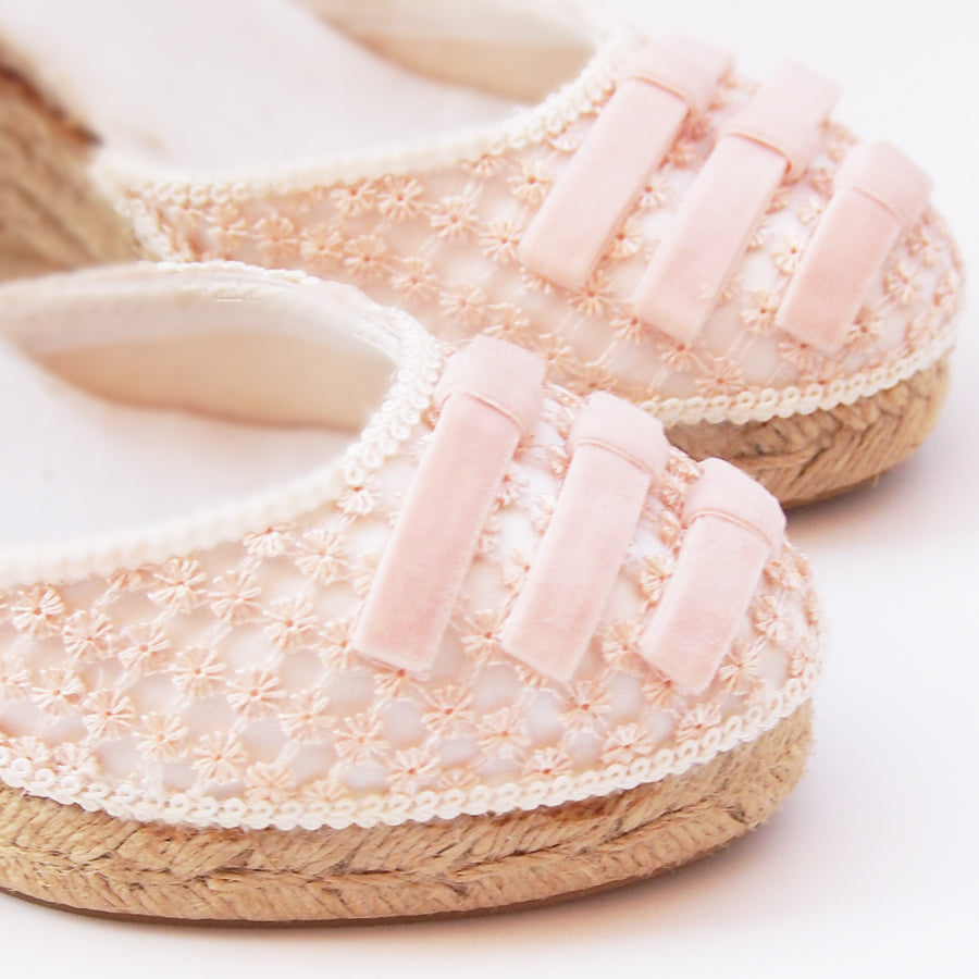 Alpargatas de novia | Malala rosa