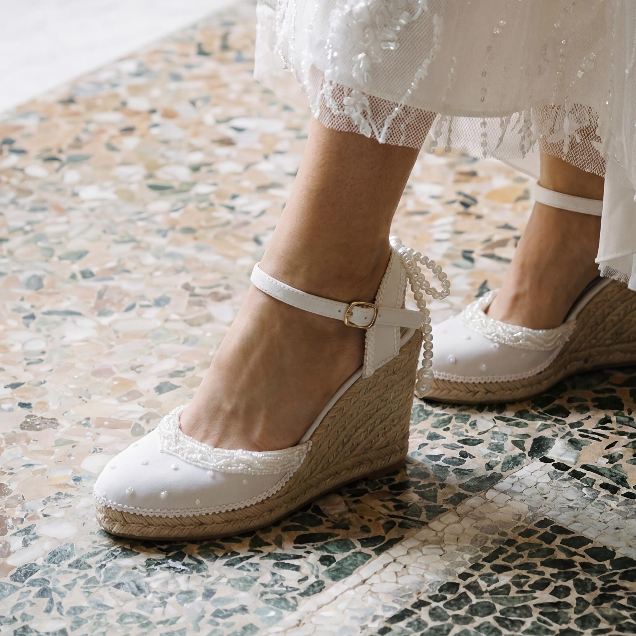 EDICIÓN LIMITIDA | Alpargatas de novia Anne