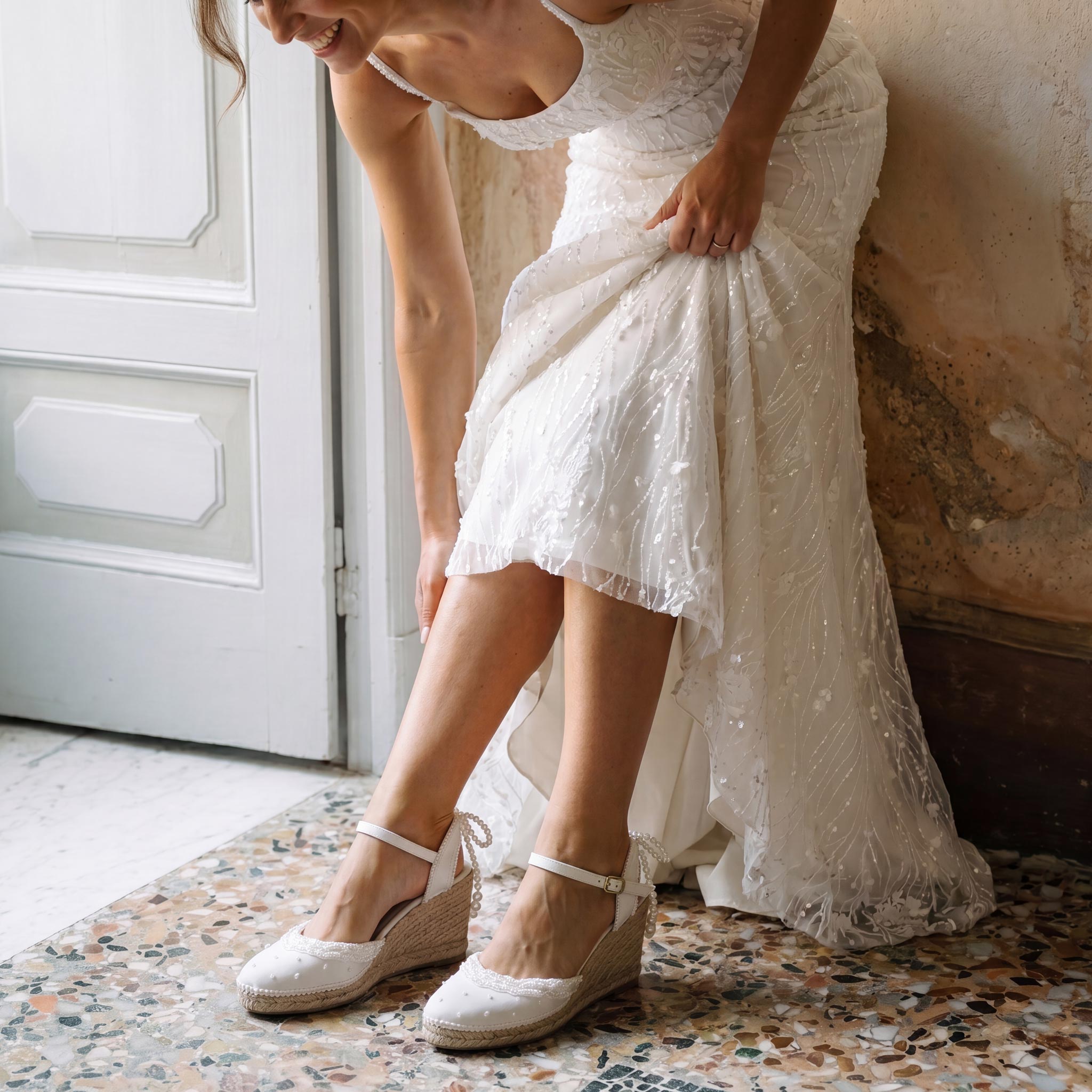 EDICIÓN LIMITIDA | Alpargatas de novia Anne