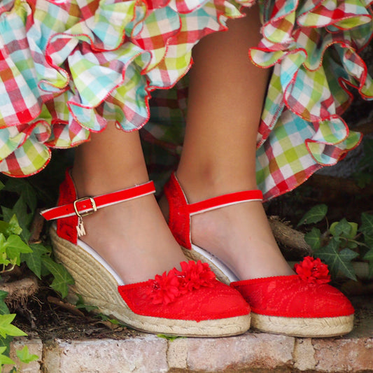 Cuñas esparto | Triana rojo