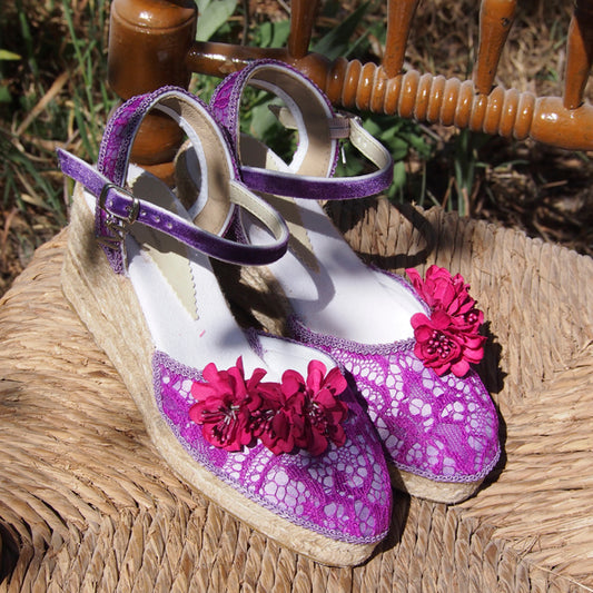 Cuñas esparto | Triana morado