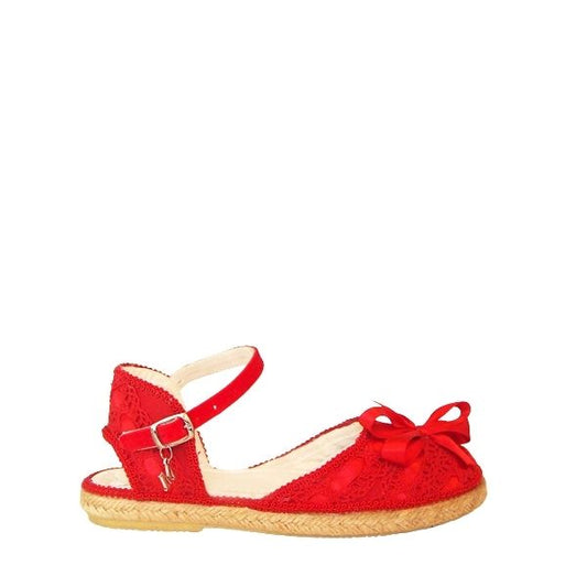 Esparteñas niña | Macarena rojo