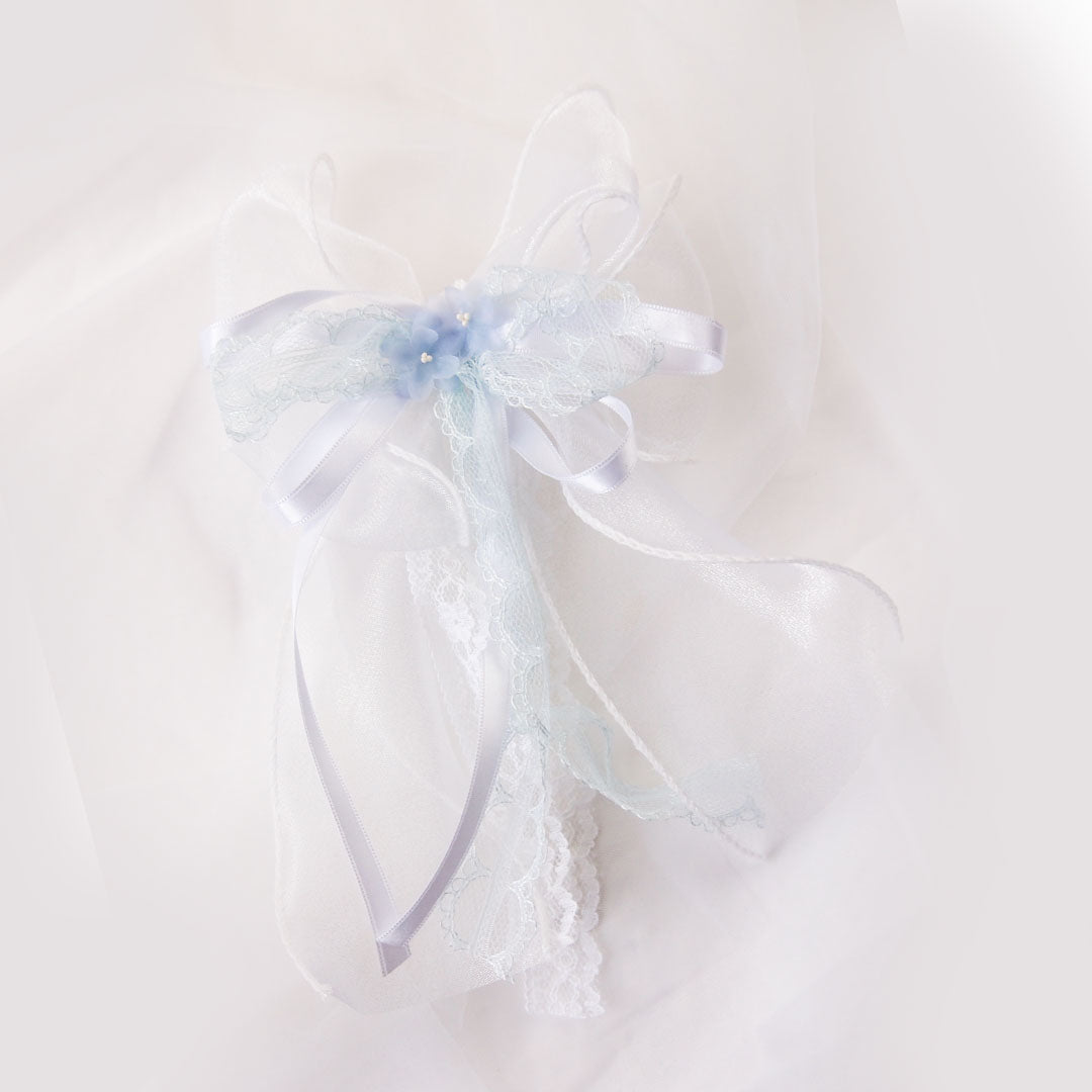 Tocado de comunion |Brigitte azul