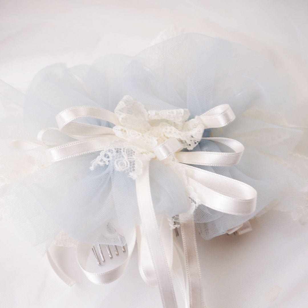 Tocado de comunion | Colette azul