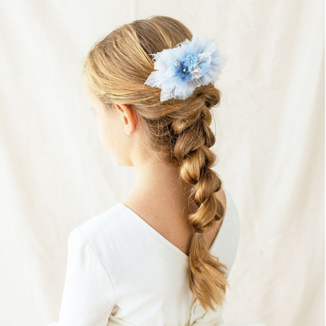 Tocado de comunion |Astrid azul